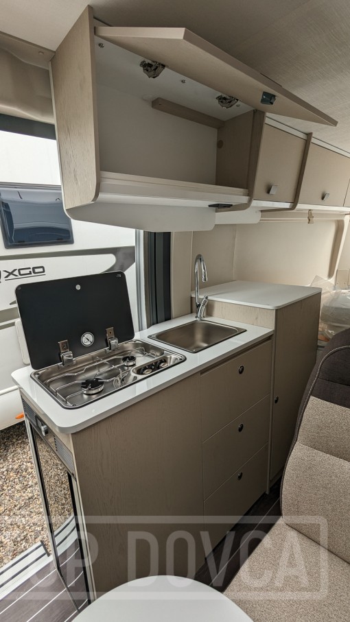 Obytná dodávka Fiat Ducato XGO X Van 104 - model 2024 - interiér vozu