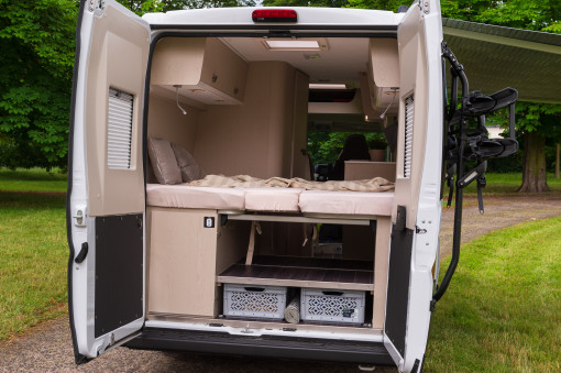 Obytná dodávka Fiat Ducato XGO X Van 104 - model 2023 - exteriér vozu