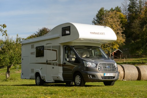 Obytný vůz nobelART A9000 - Elegance model 2019