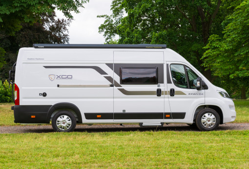 Obytná dodávka Fiat Ducato XGO X Van 104 - model 2023 - exteriér vozu