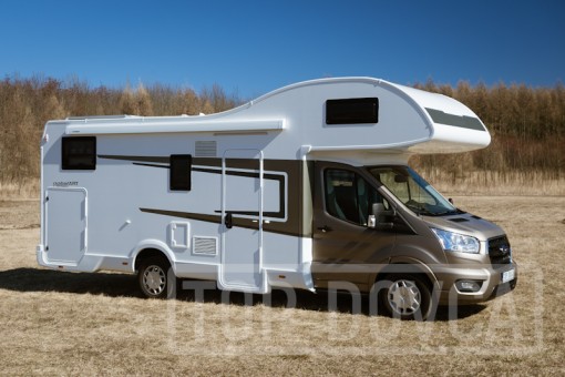 Obytný vůz nobelART A7000 - Elegance typu alkovna 2022