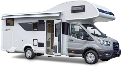 Obytný vůz nobelART A7000 - Elegance typu alkovna