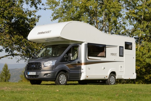 Obytný vůz nobelART A9000 - Elegance model 2019