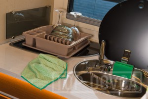 Interiér obytného vozu Rimor Seal 695 - 2021 typu alkovna