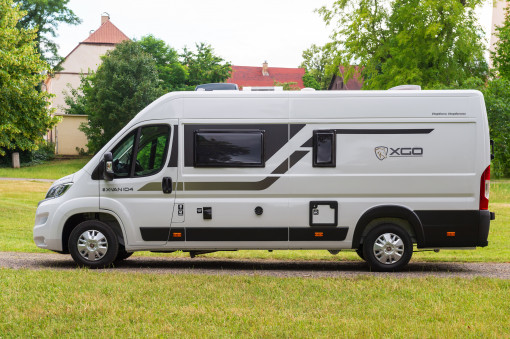 Obytná dodávka Fiat Ducato XGO X Van 104 - model 2023 - exteriér vozu