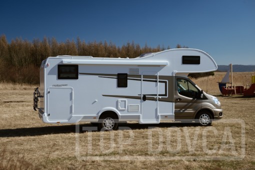 Obytný vůz nobelART A7000 - Elegance typu alkovna 2022