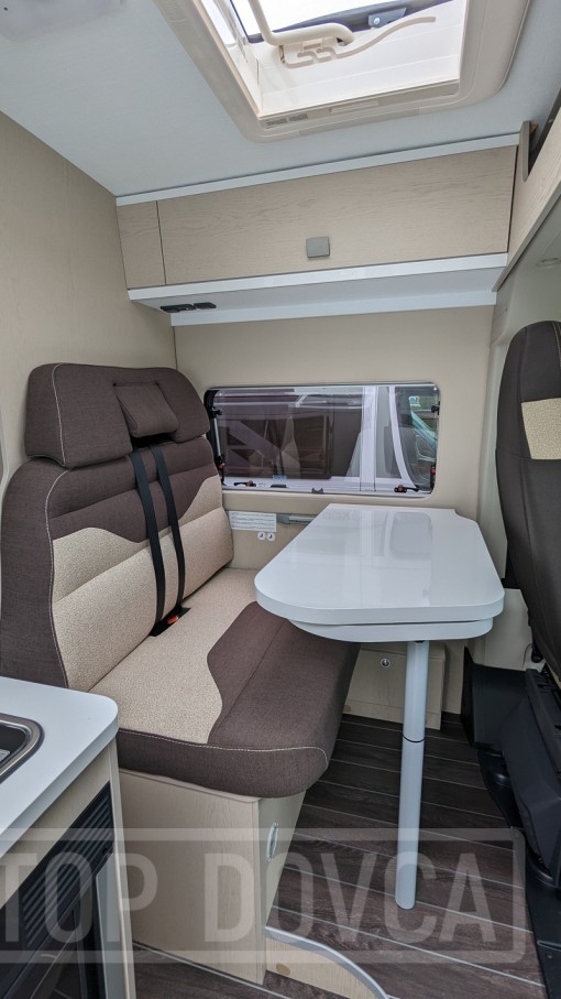 Obytná dodávka Fiat Ducato XGO X Van 104 - model 2024 - interiér vozu