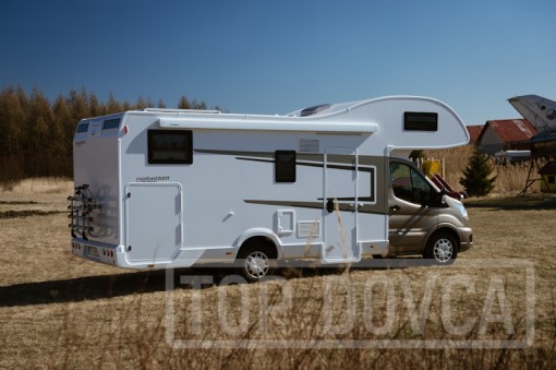 Obytný vůz nobelART A7000 - Elegance typu alkovna 2022