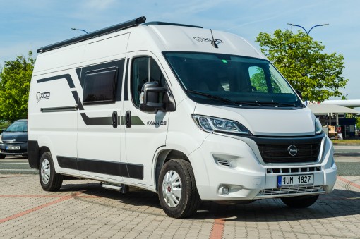 Ojetý, zánovní Fiat Ducato, XGO XVAN 105 na prodej. Použitá obytná vestavba. Bazar obytných vozů.