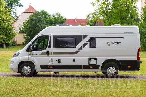Obytná dodávka Fiat Ducato XGO X Van 104 - model 2024 - exteriér vozu