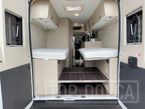 Obytná dodávka Fiat Ducato XGO X Van 104 - model 2023- interiér vozu