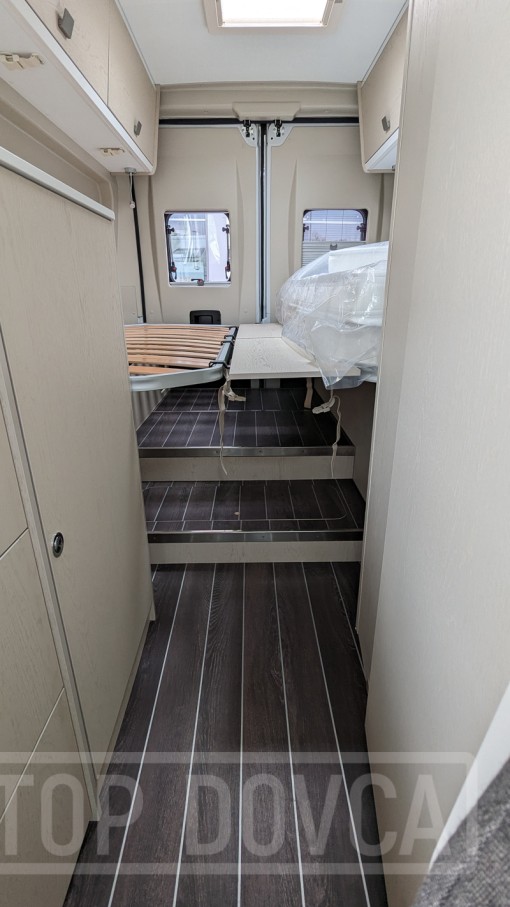 Obytná dodávka Fiat Ducato XGO X Van 104 - model 2024 - interiér vozu