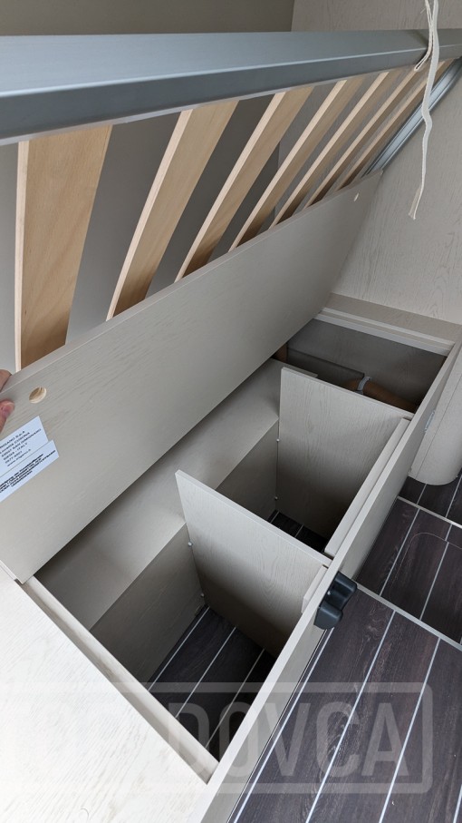 Obytná dodávka Fiat Ducato XGO X Van 104 - model 2024 - interiér vozu